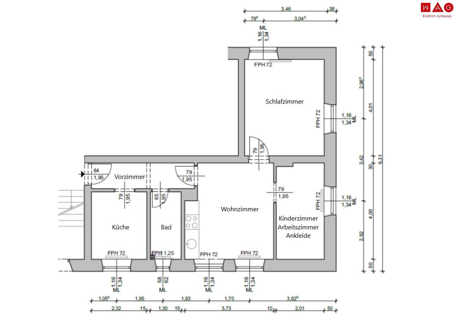 Grundrissplan