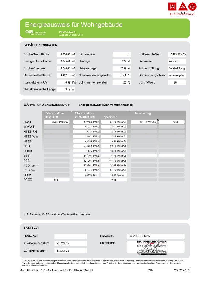 Energieausweis