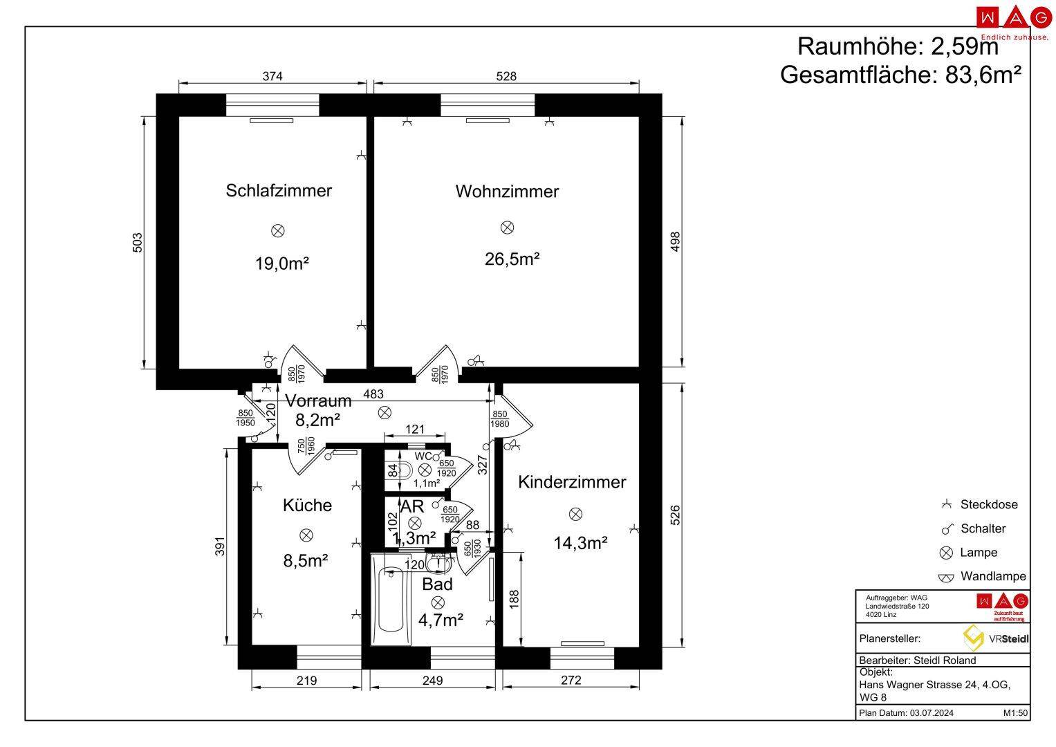 Wohnungsplan