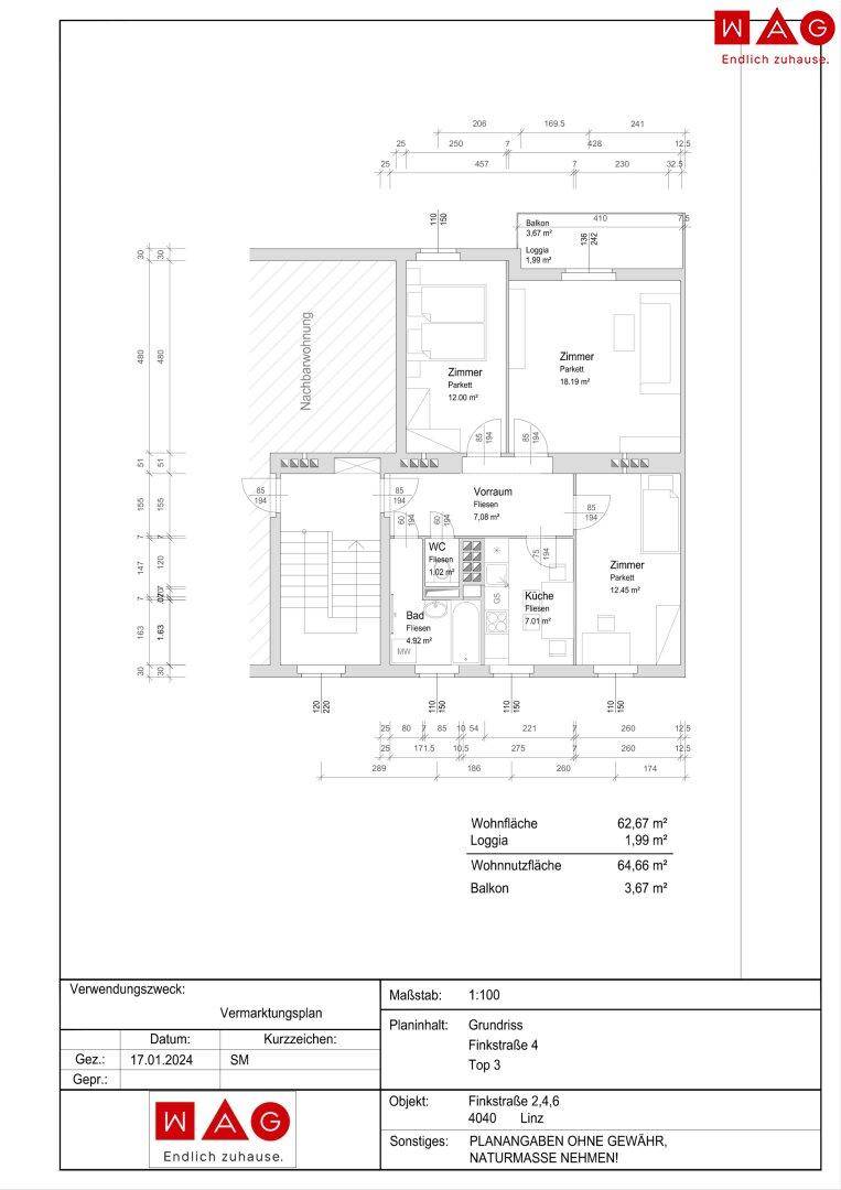 Wohnungsplan