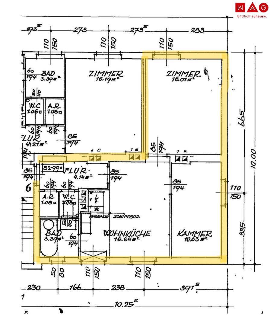 Wohnungsplan