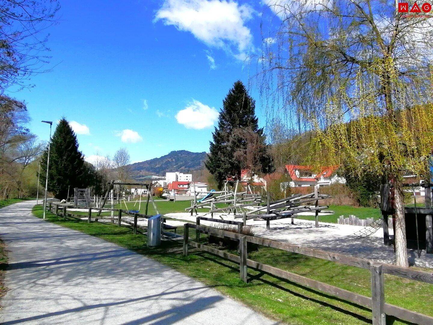 Spielplatz am Murufer Prolebersiedlung