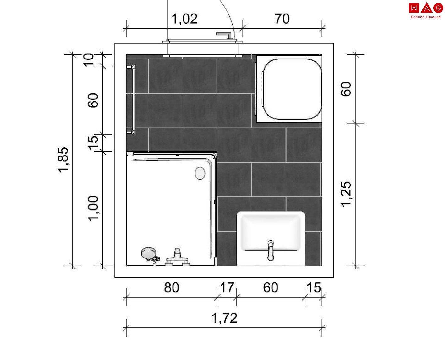 Badezimmerplan neues Badezimmer