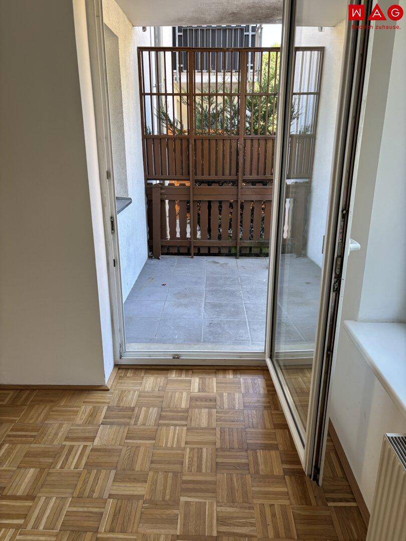 Zugang zur Terrasse