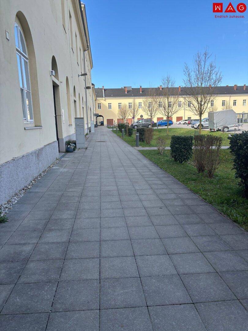Mittelhofansicht