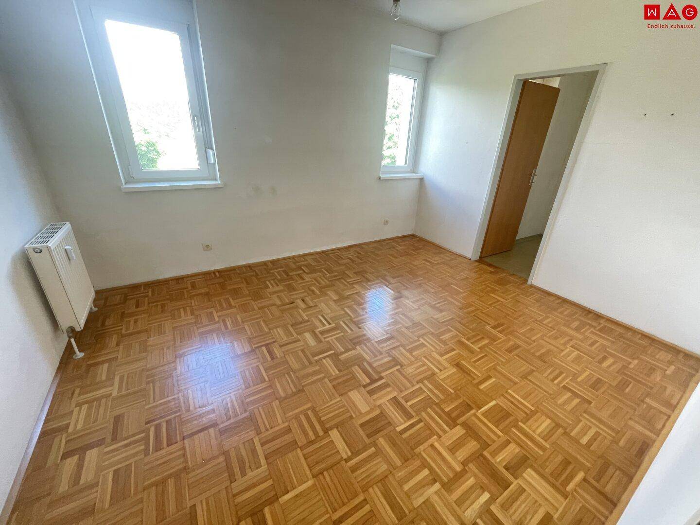 Schlafzimmer mit Balkon