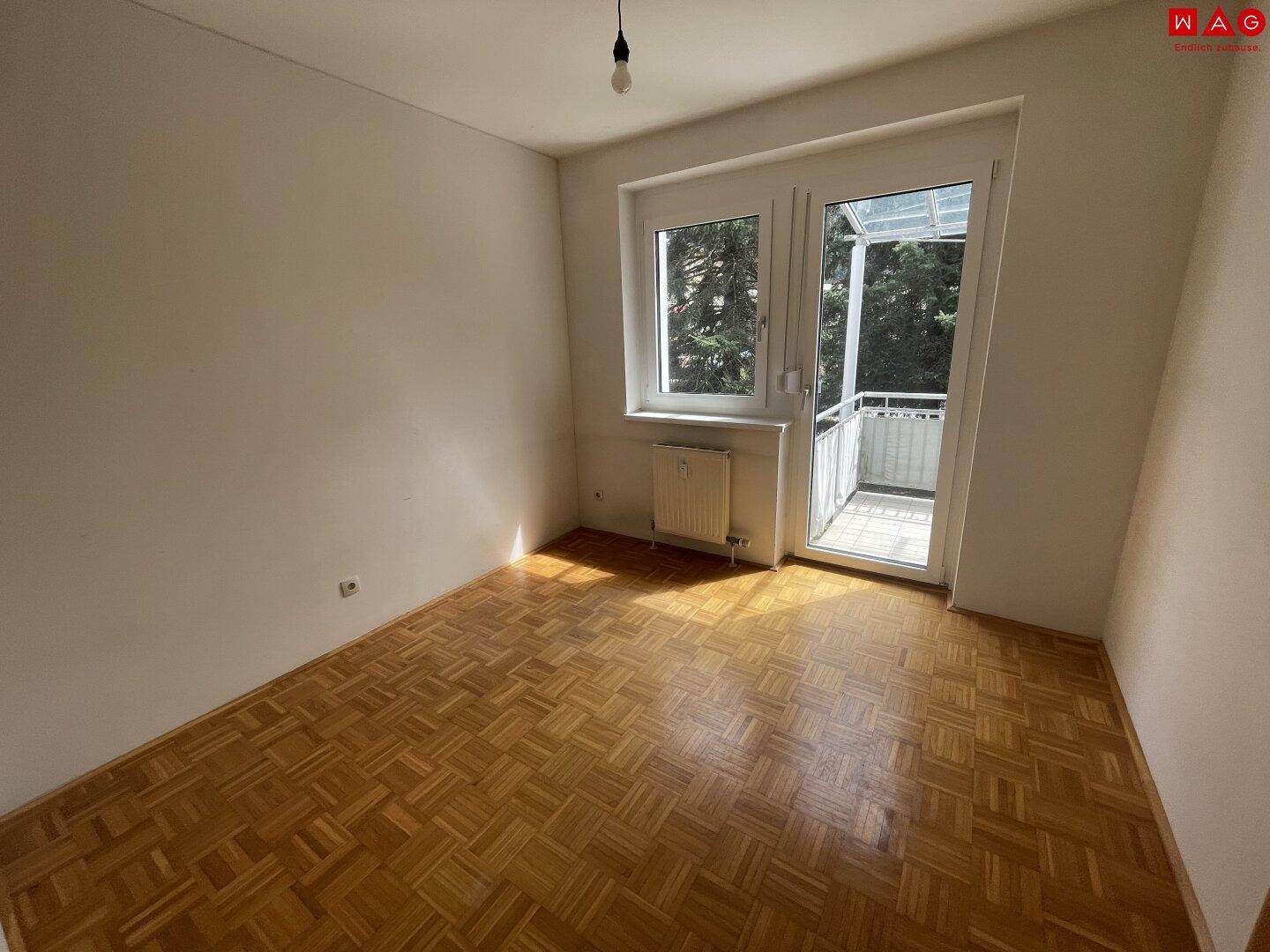 Schlafzimmer mit Balkon