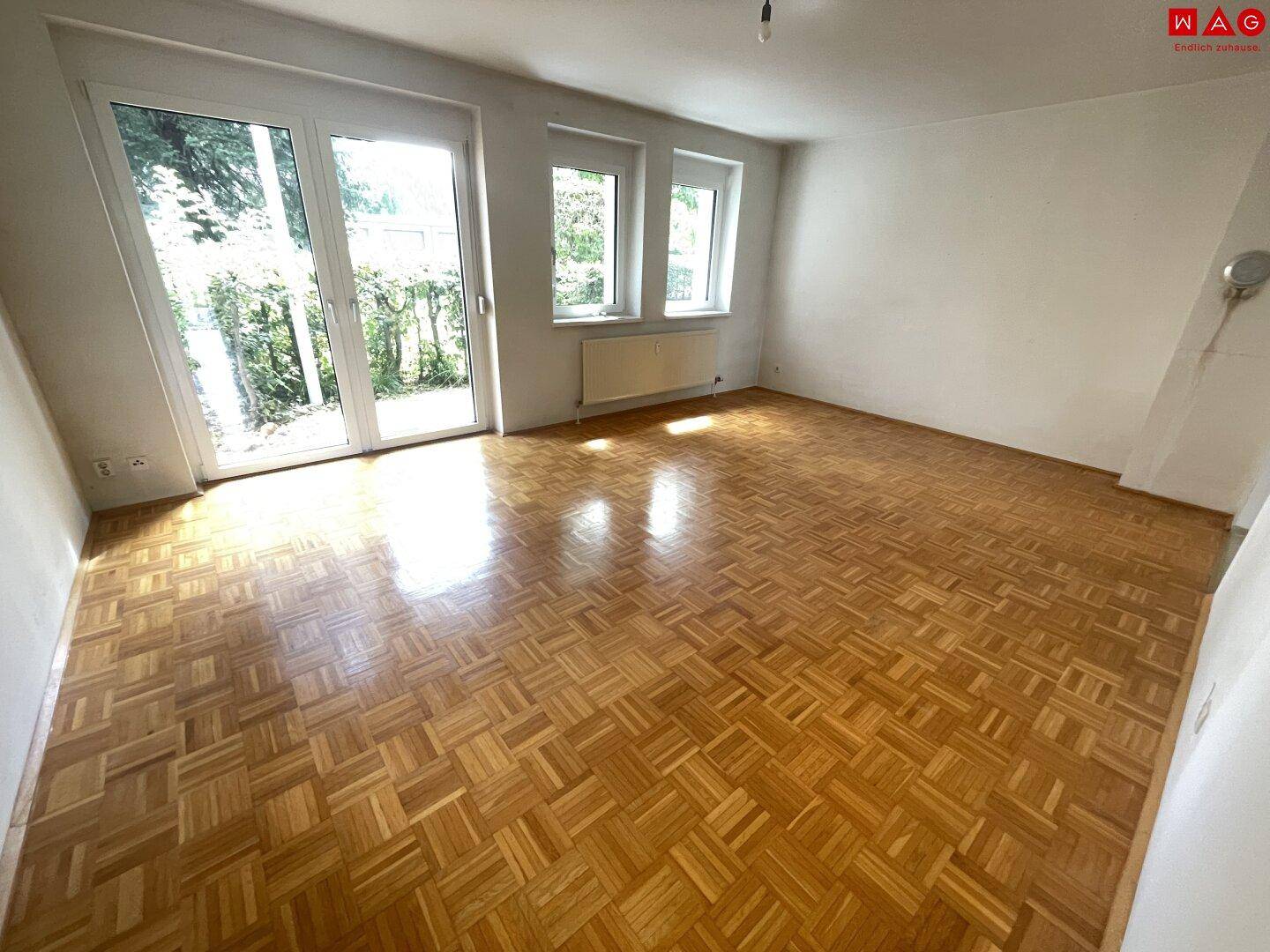 Wohnzimmer mit Terrasse