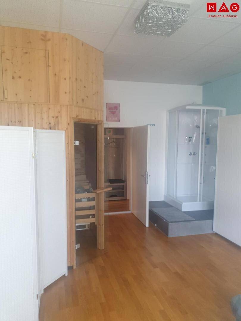 Bereich mit Sauna