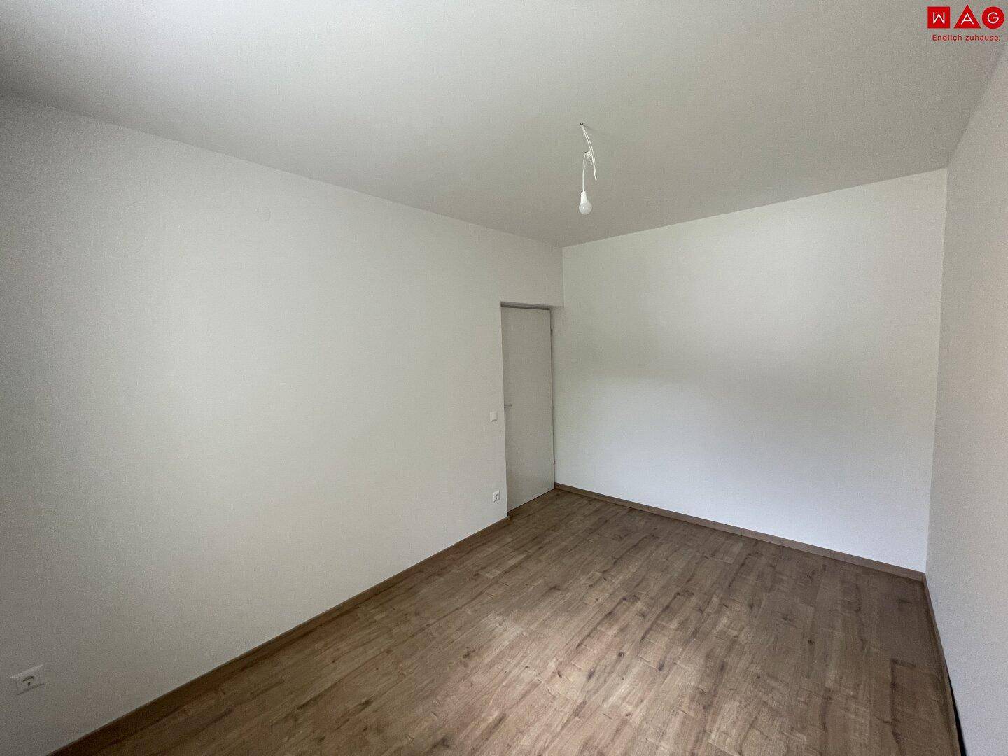 Schlafzimmer vom Fenster aus