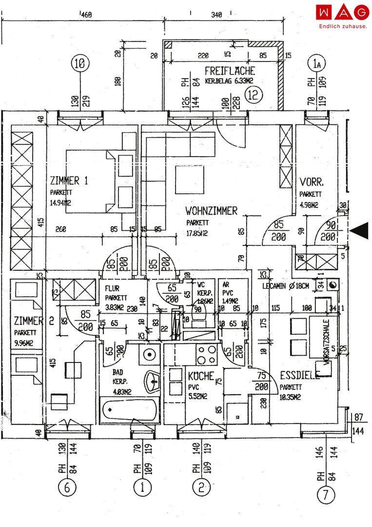 Wohnungsplan