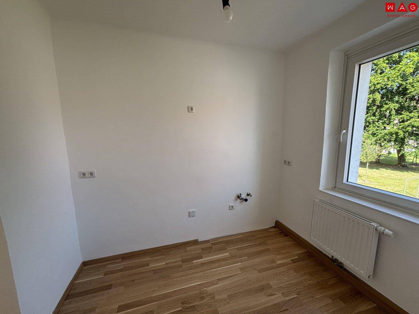 Küche Bild 2, Blick ins Grüne