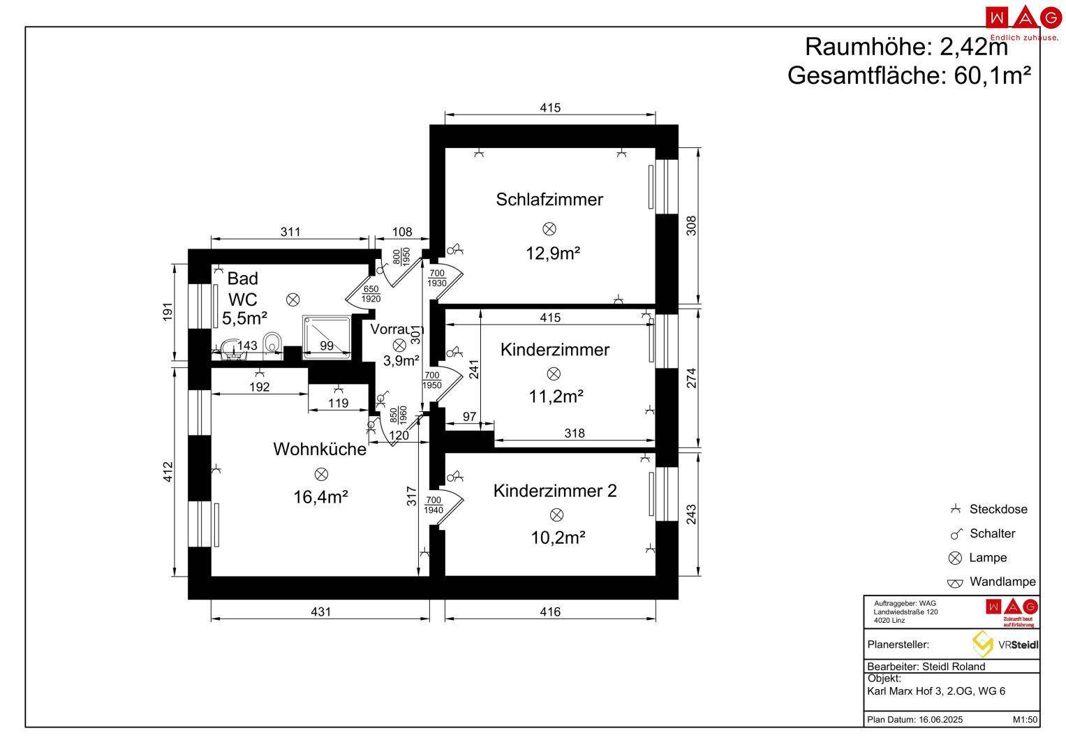 Wohnungsplan