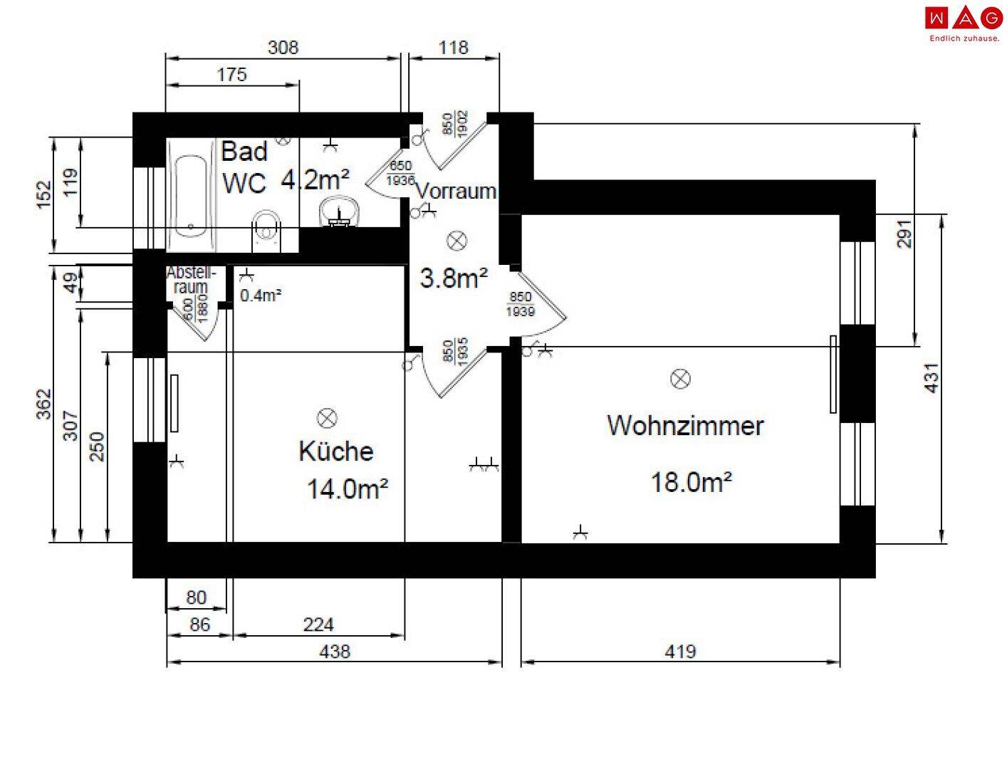 Wohnungsplan