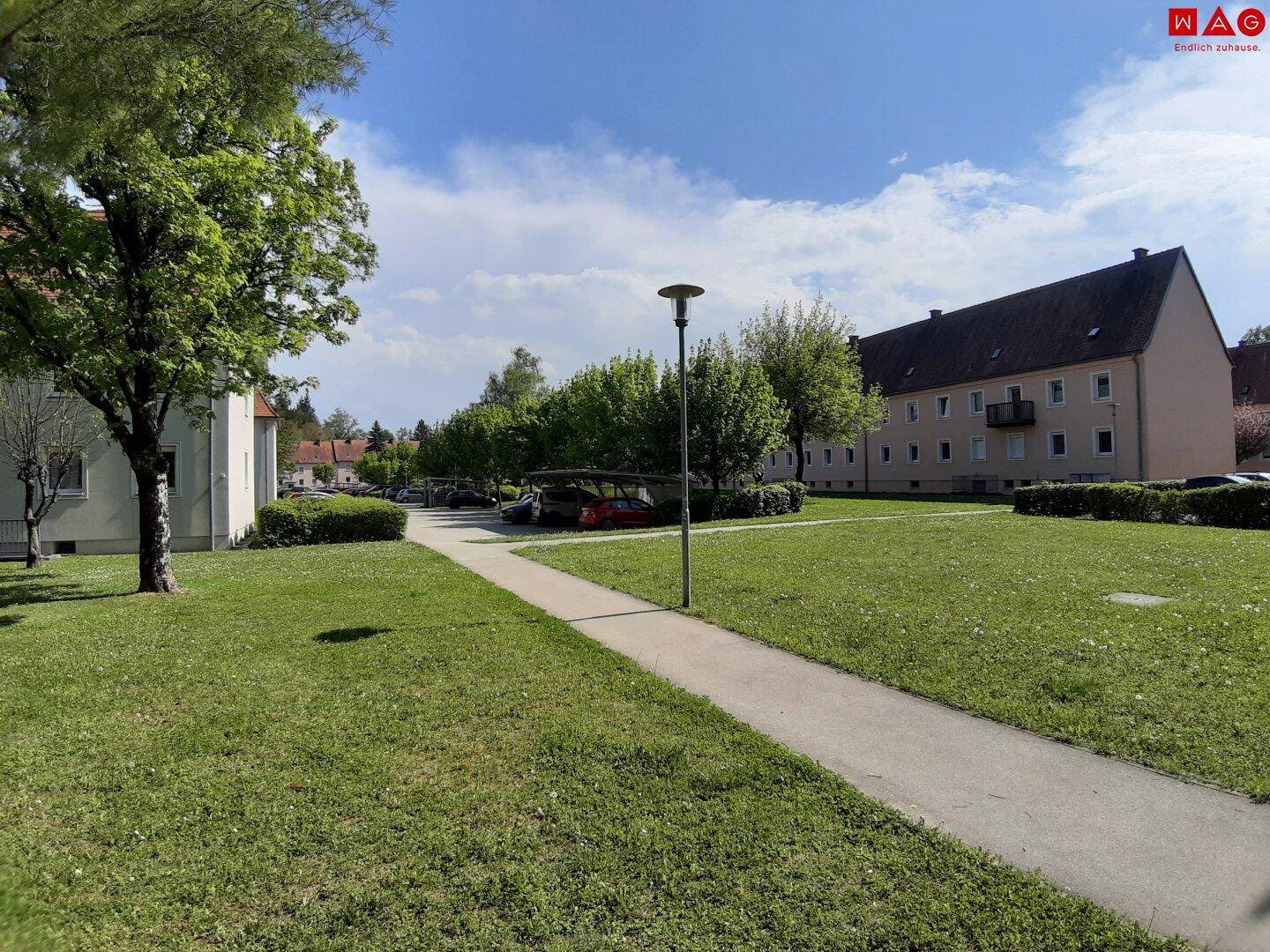 Wagnerstraße 28, Außenanlage Grünflächen