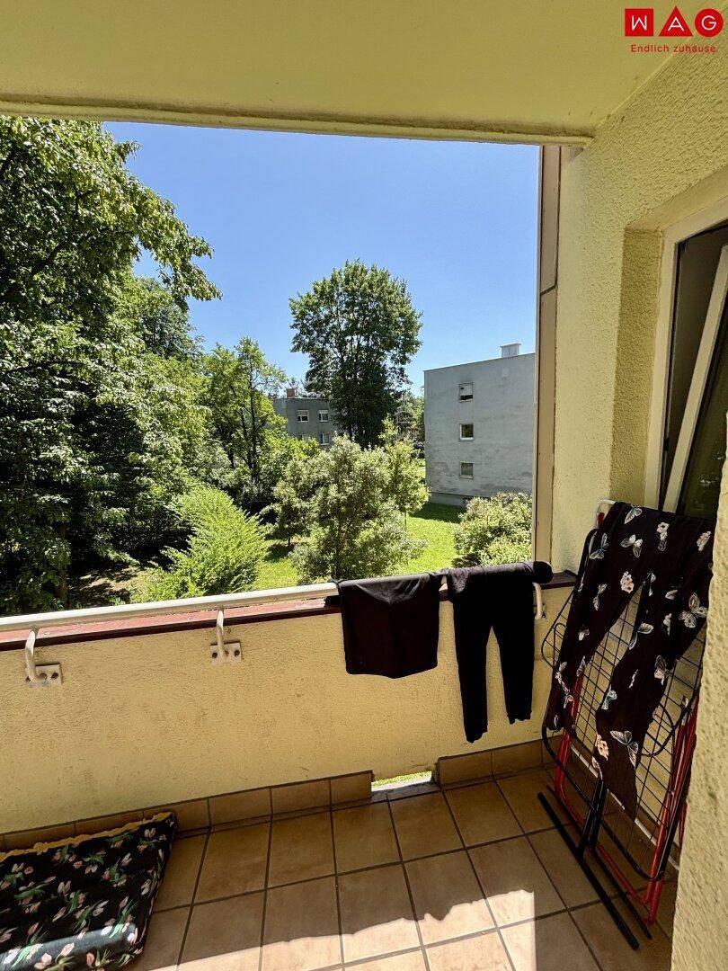 Loggia mit Ausblick