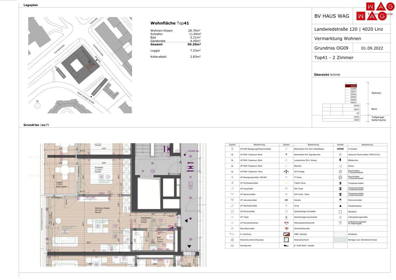 Wohnungsplan