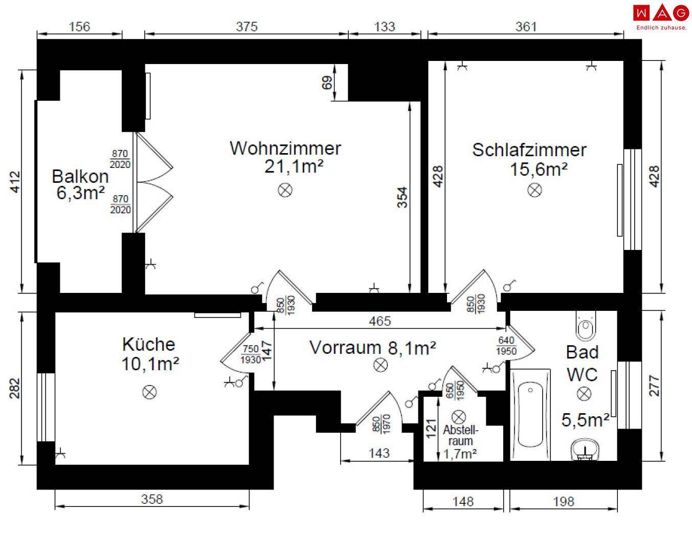Wohnungsplan