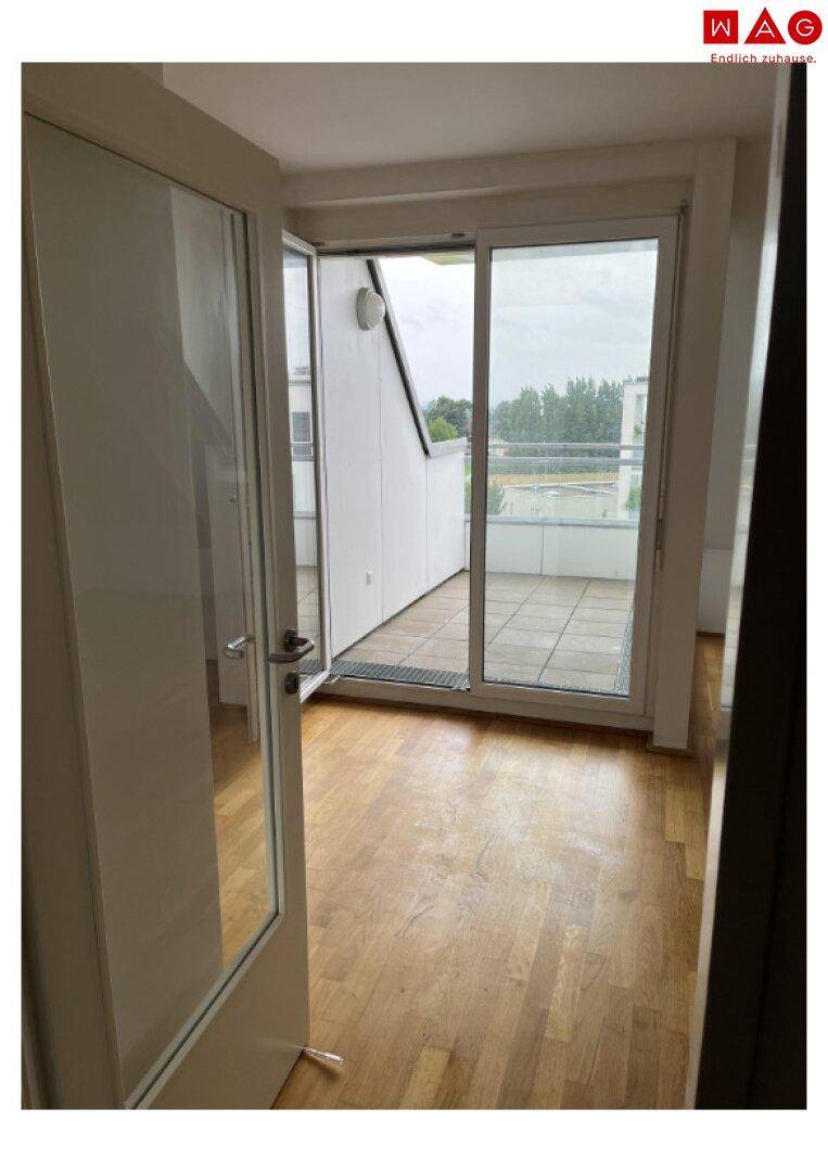 Blick auf die Terrasse