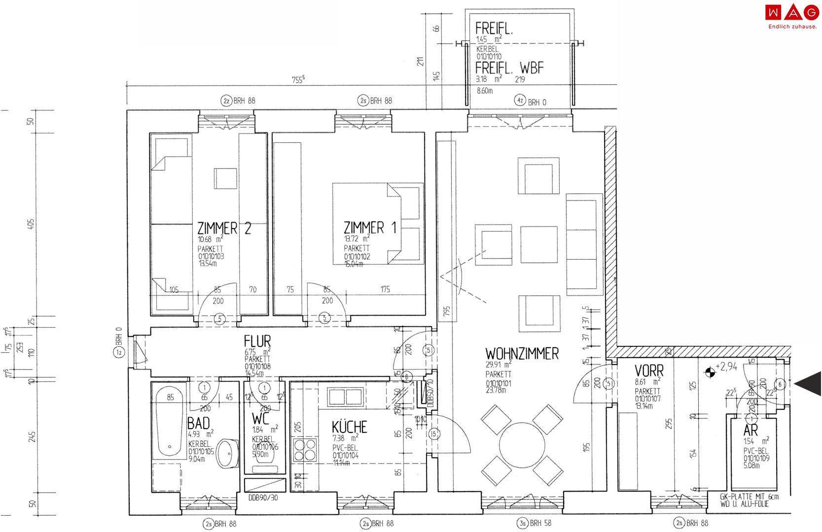 Wohnungsplan