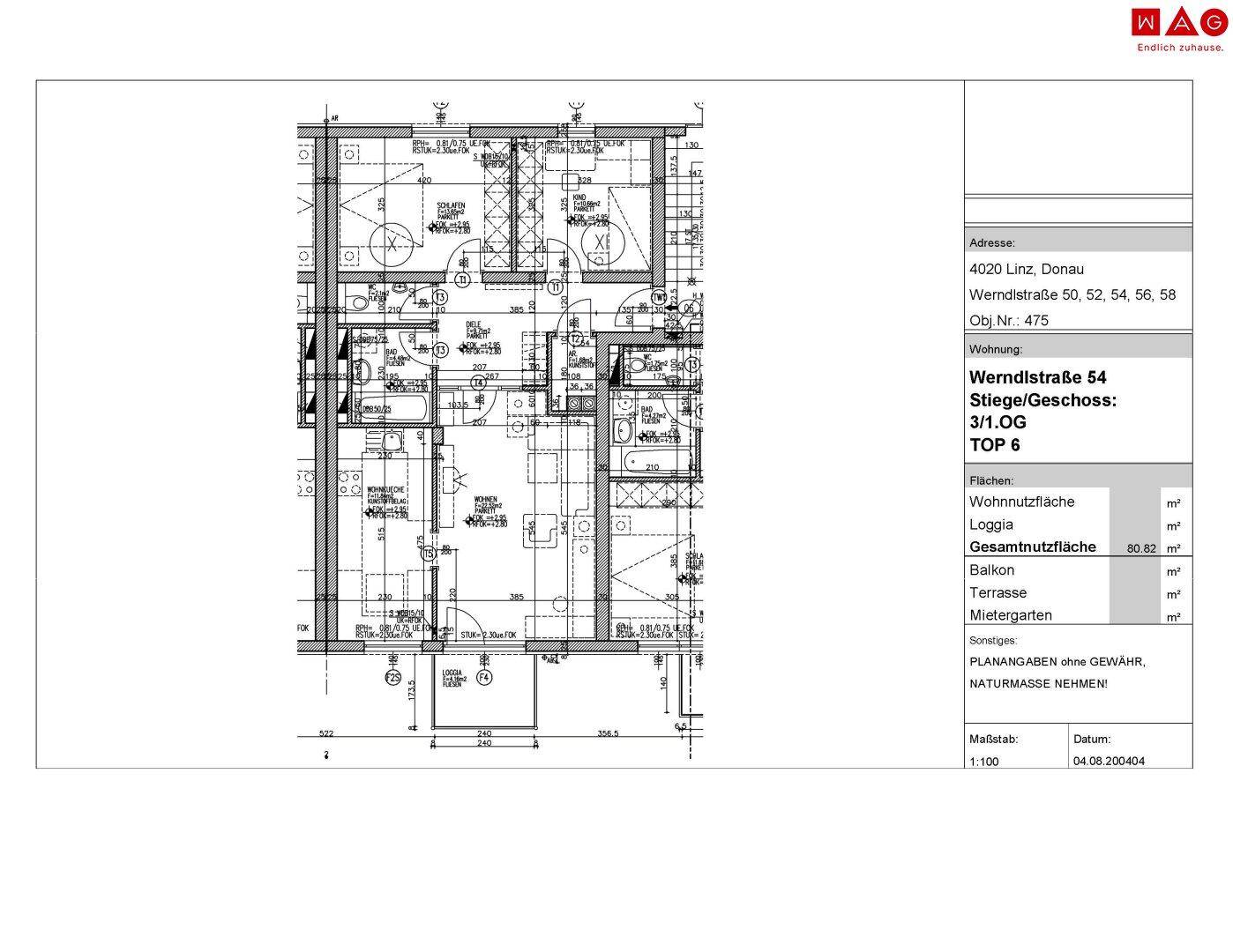 Wohnungsplan