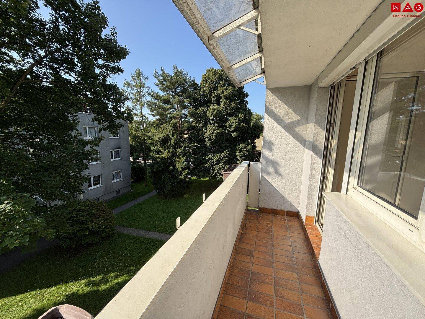 Loggia mit Ausblick