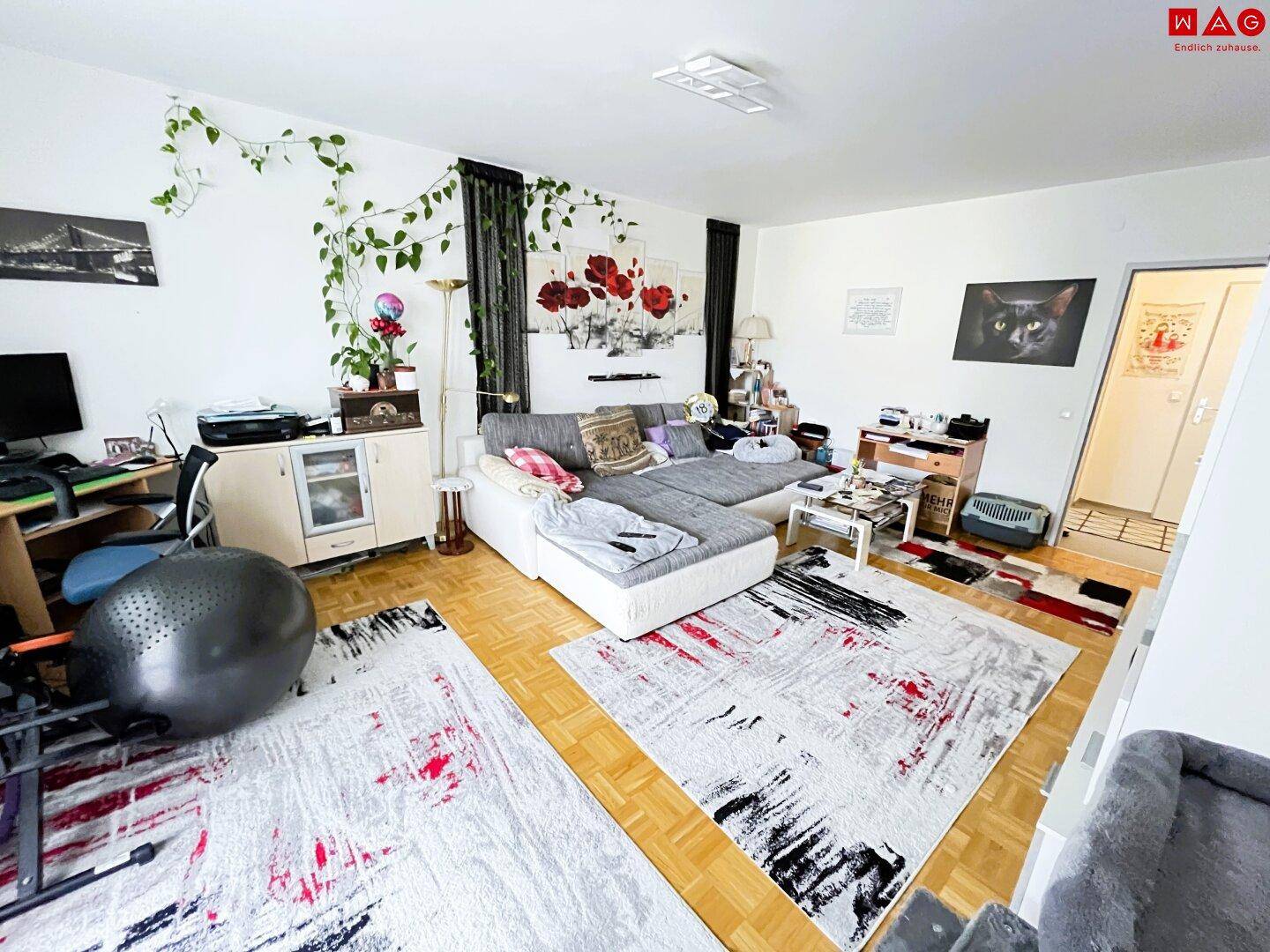 Wohnzimmer mit Loggia