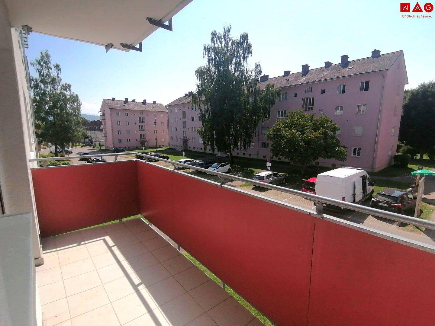 Ausblick Balkon