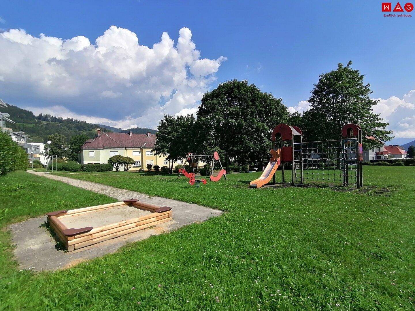 Grünanlage Spielplatz