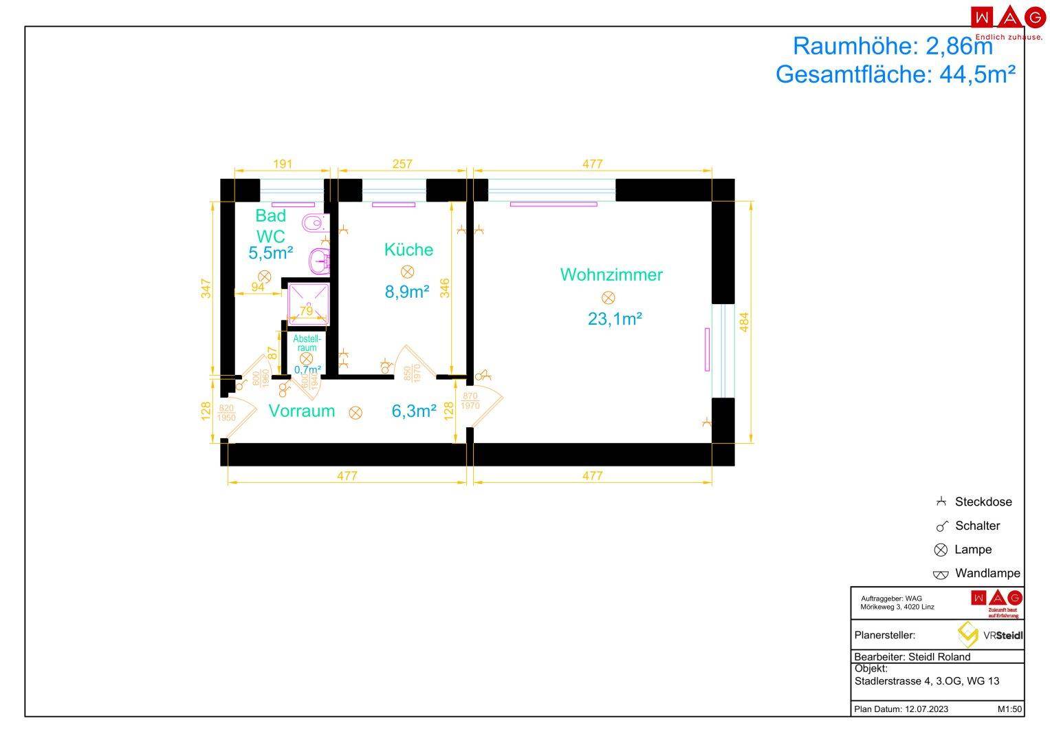 Wohnungsplan