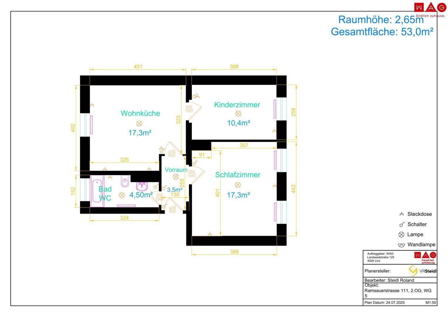 Wohnungsplan