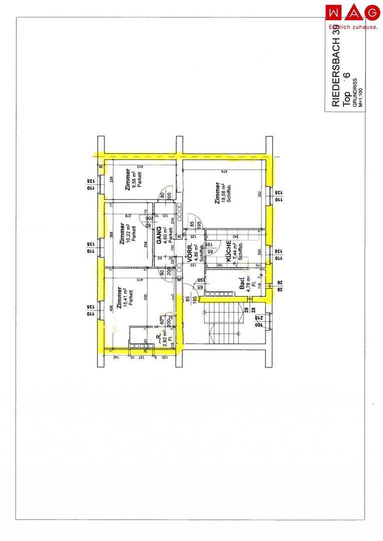 Grundrissplan