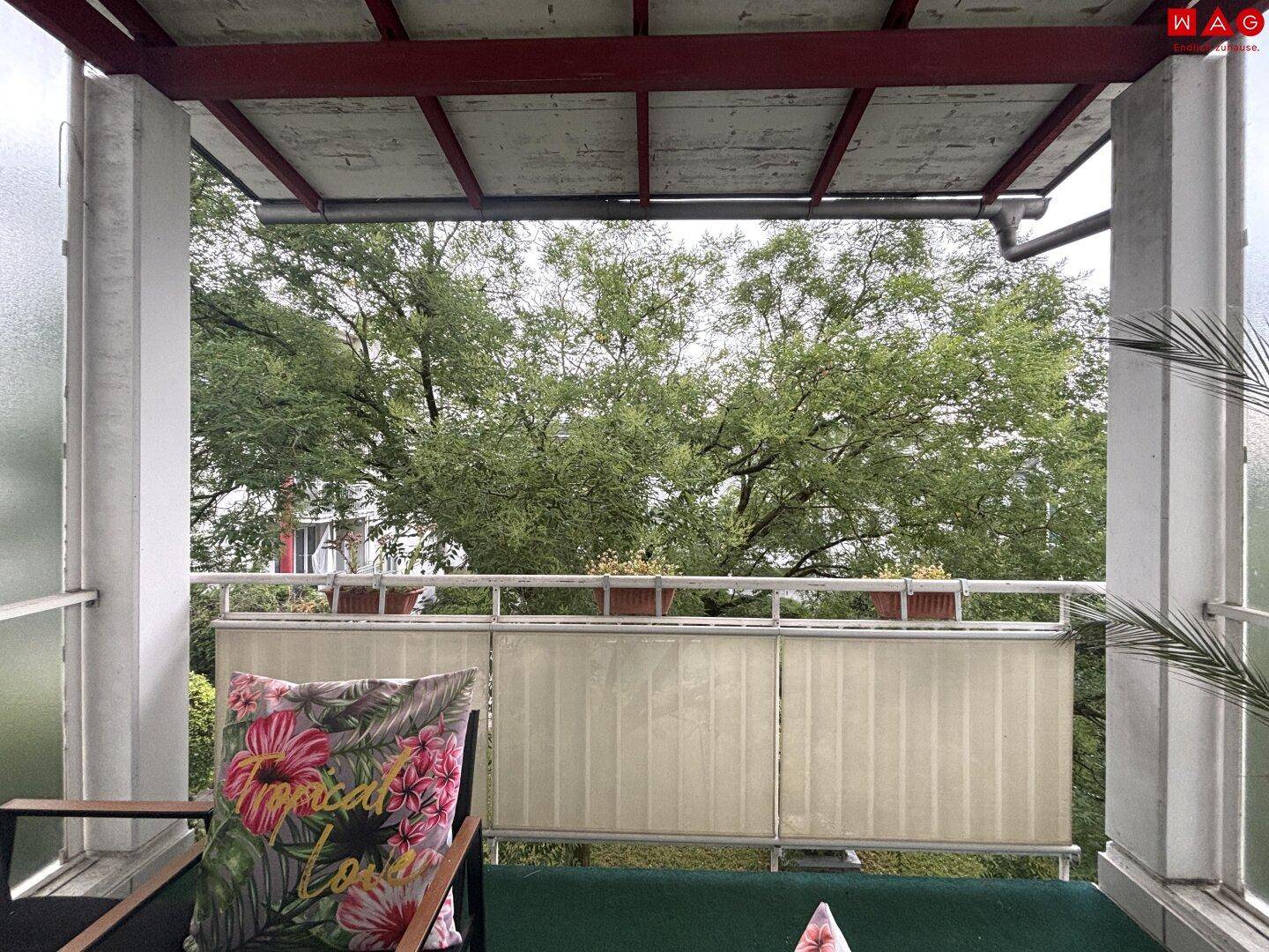Loggia mit Ausblick