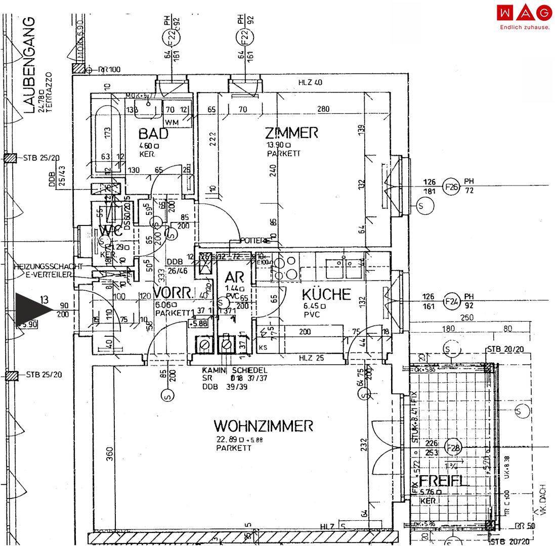 Wohnungsplan - Wohnpark 3