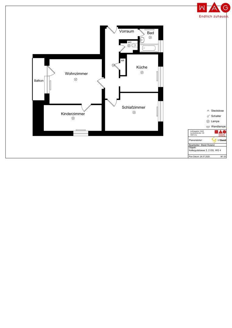 Wohnungsplan Kefergutstraße 3, 02.OG, Tür 004l