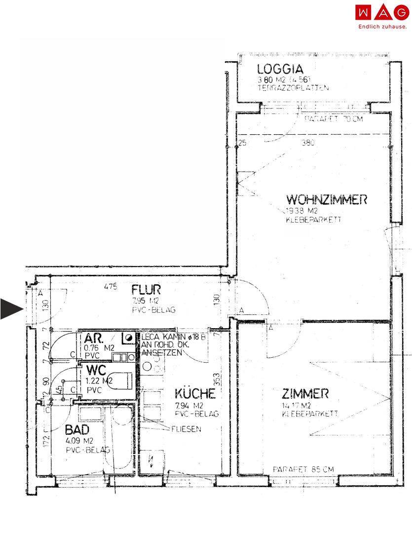 Wohnungsplan