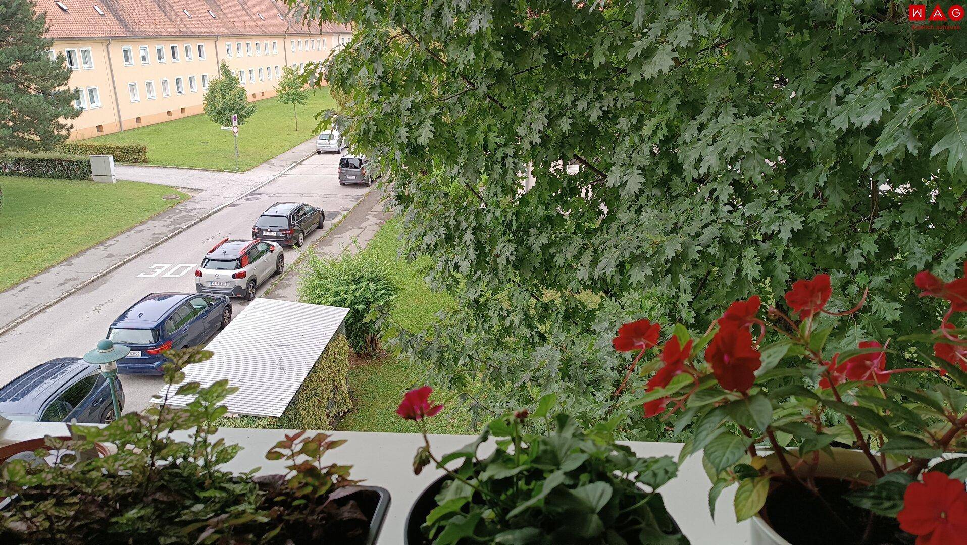 Loggia mit Ausblick