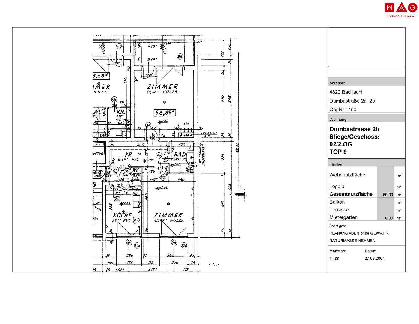 Grundrissplan