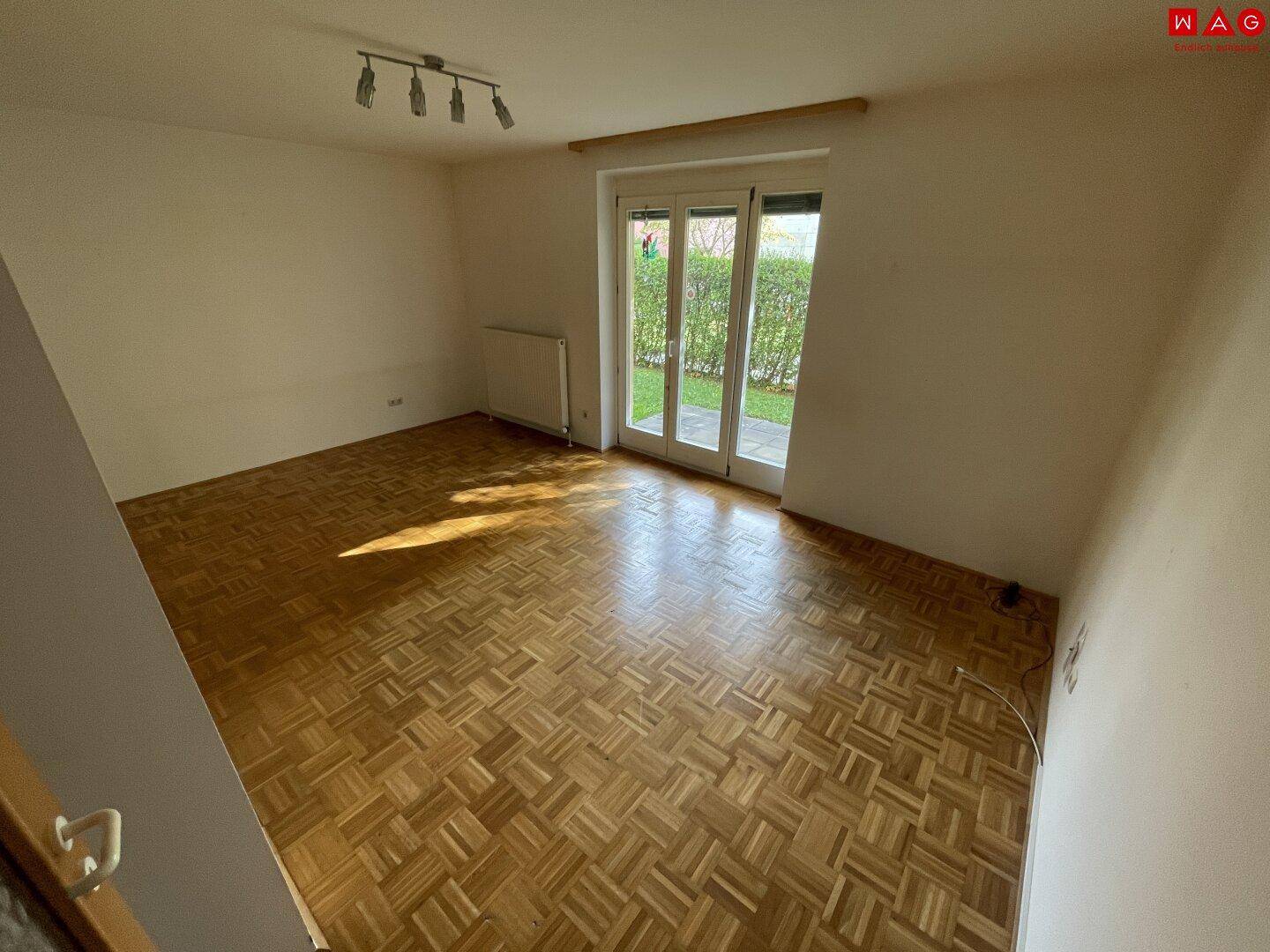 Wohnzimmer mit Terasse