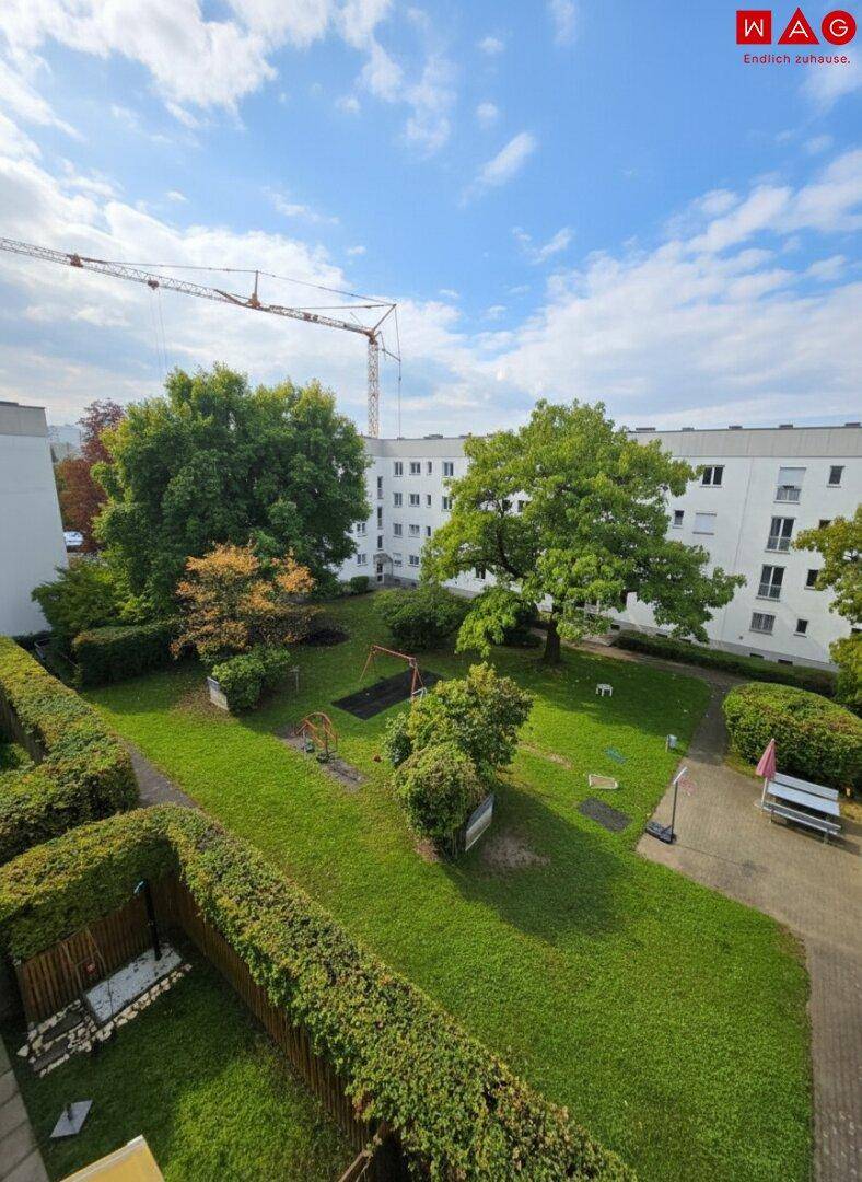 Aussicht von der Loggia/Balkon