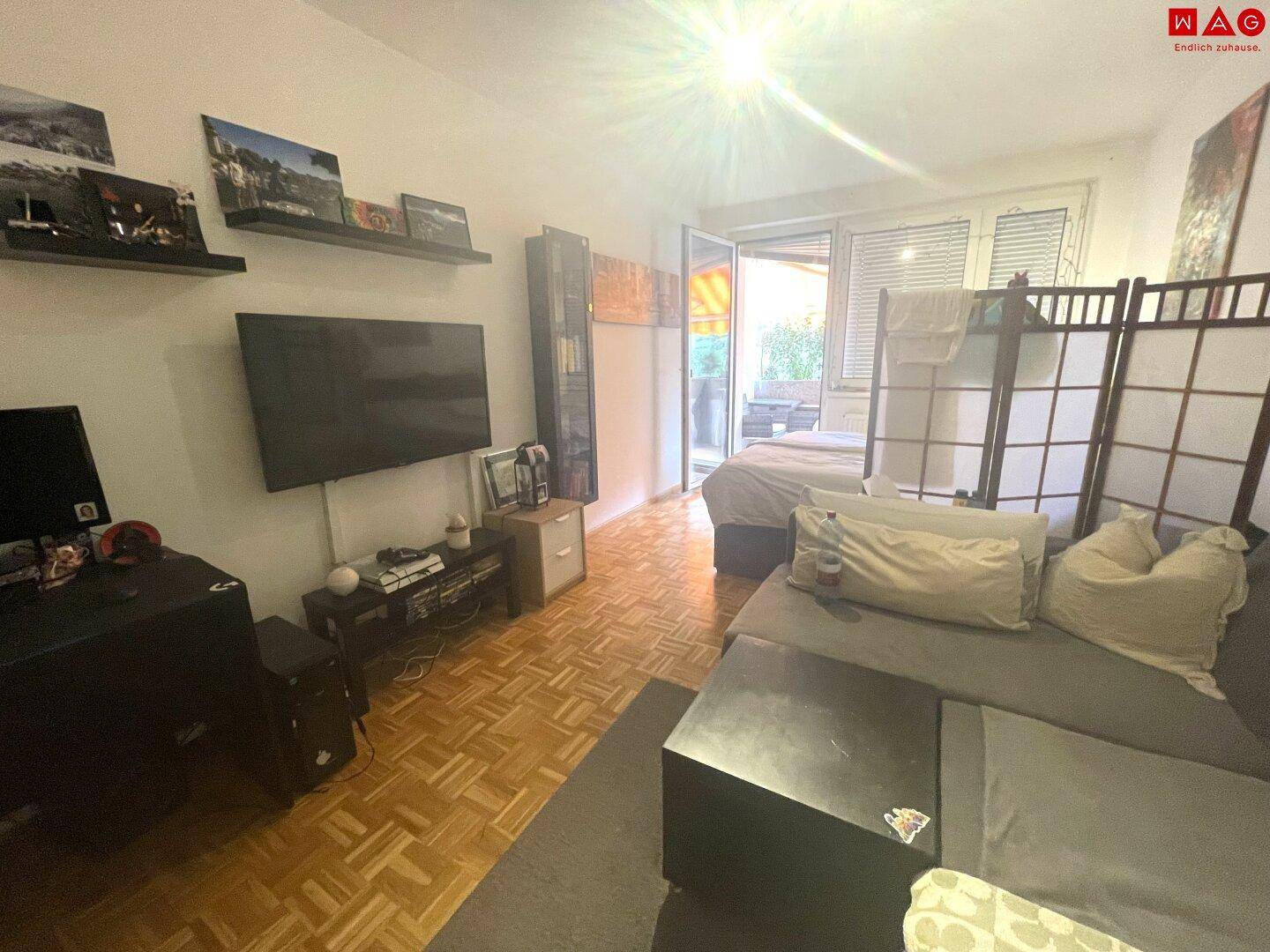Wohnzimmer/Schlafzimmer