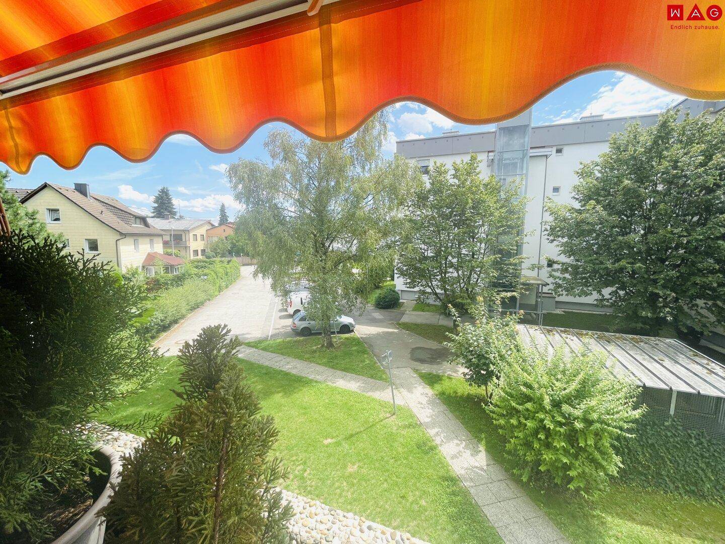 Ausblick von der Loggia