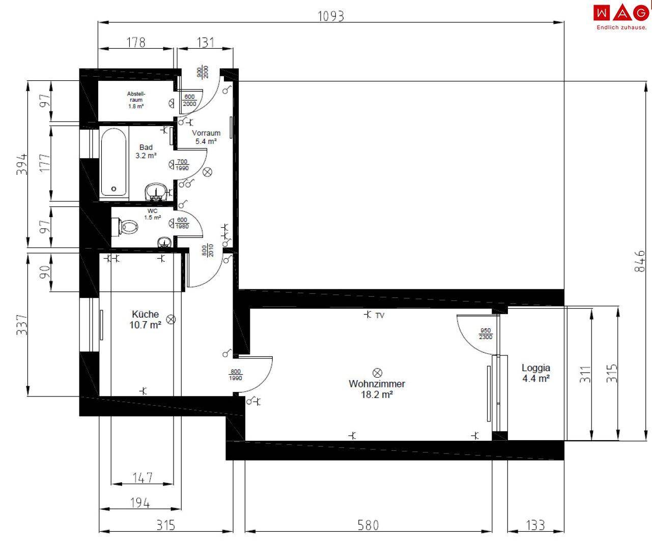 Wohnungsplan