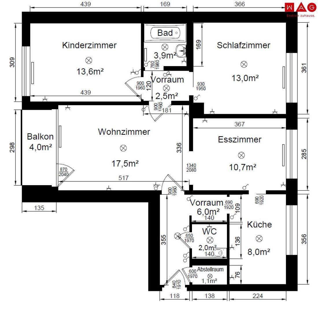 Wohnungsplan