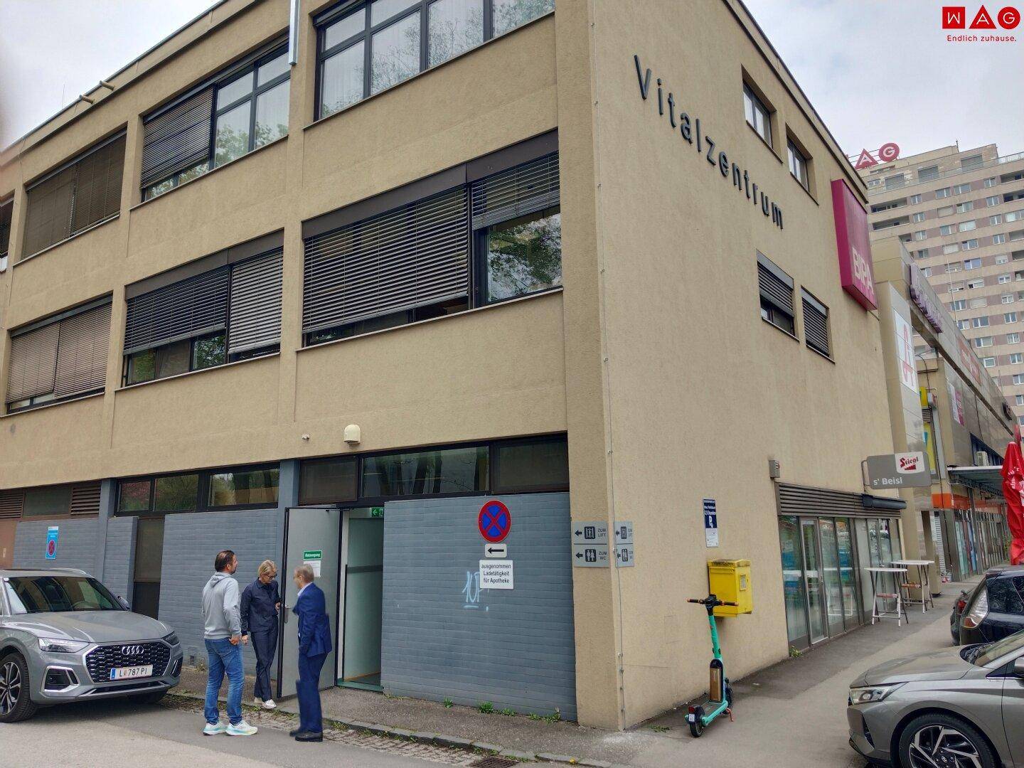 Vielseitig nutzbare (optional vollausgestattete) Geschäfts-/Ordinationsfläche im florierenden Einkaufs-/Vitalzentrum Muldenstraße mieten und von der hohen Kundenfrequenz profitieren! Provisionsfrei! - Ansicht 5