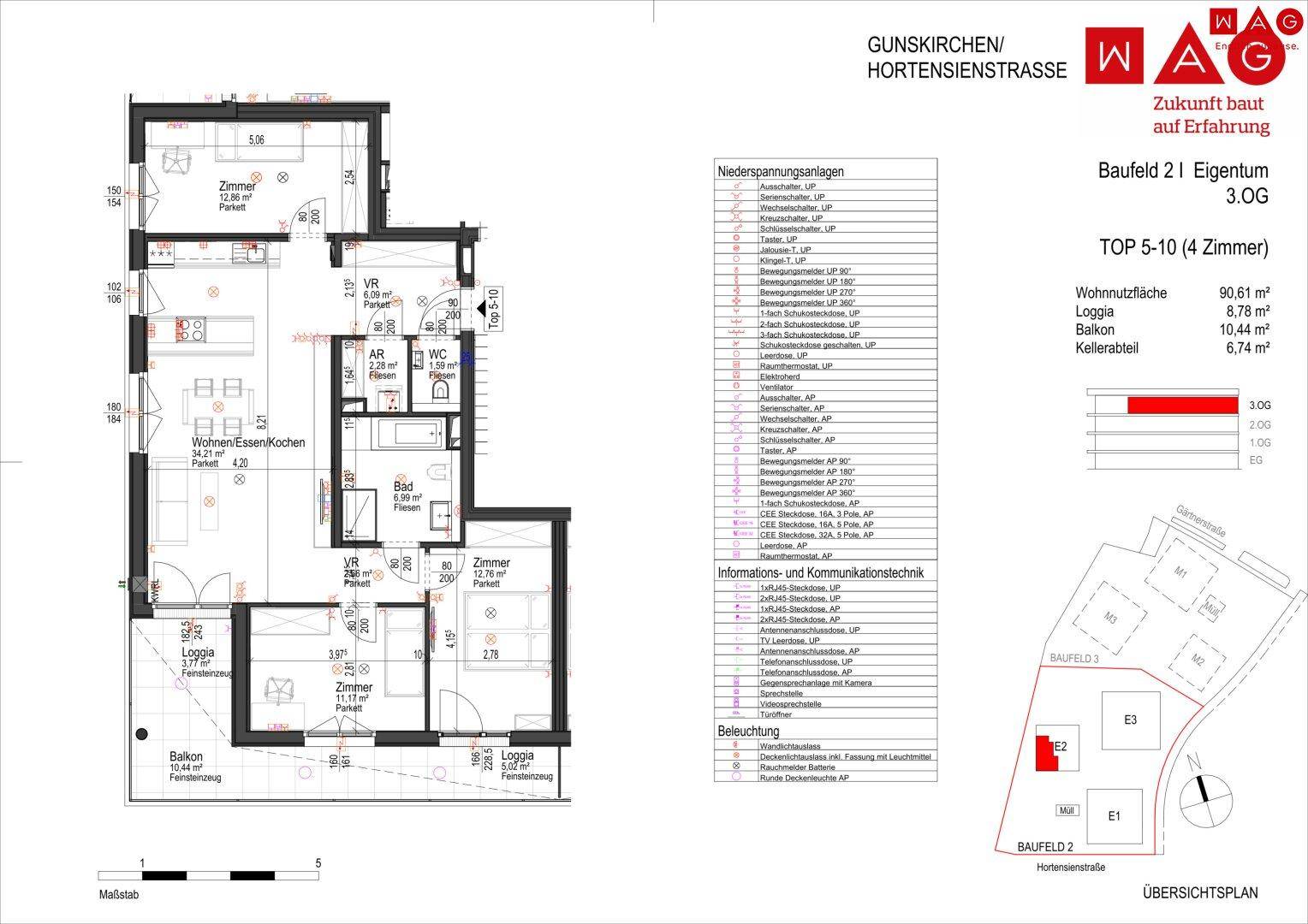 Wohnungsplan