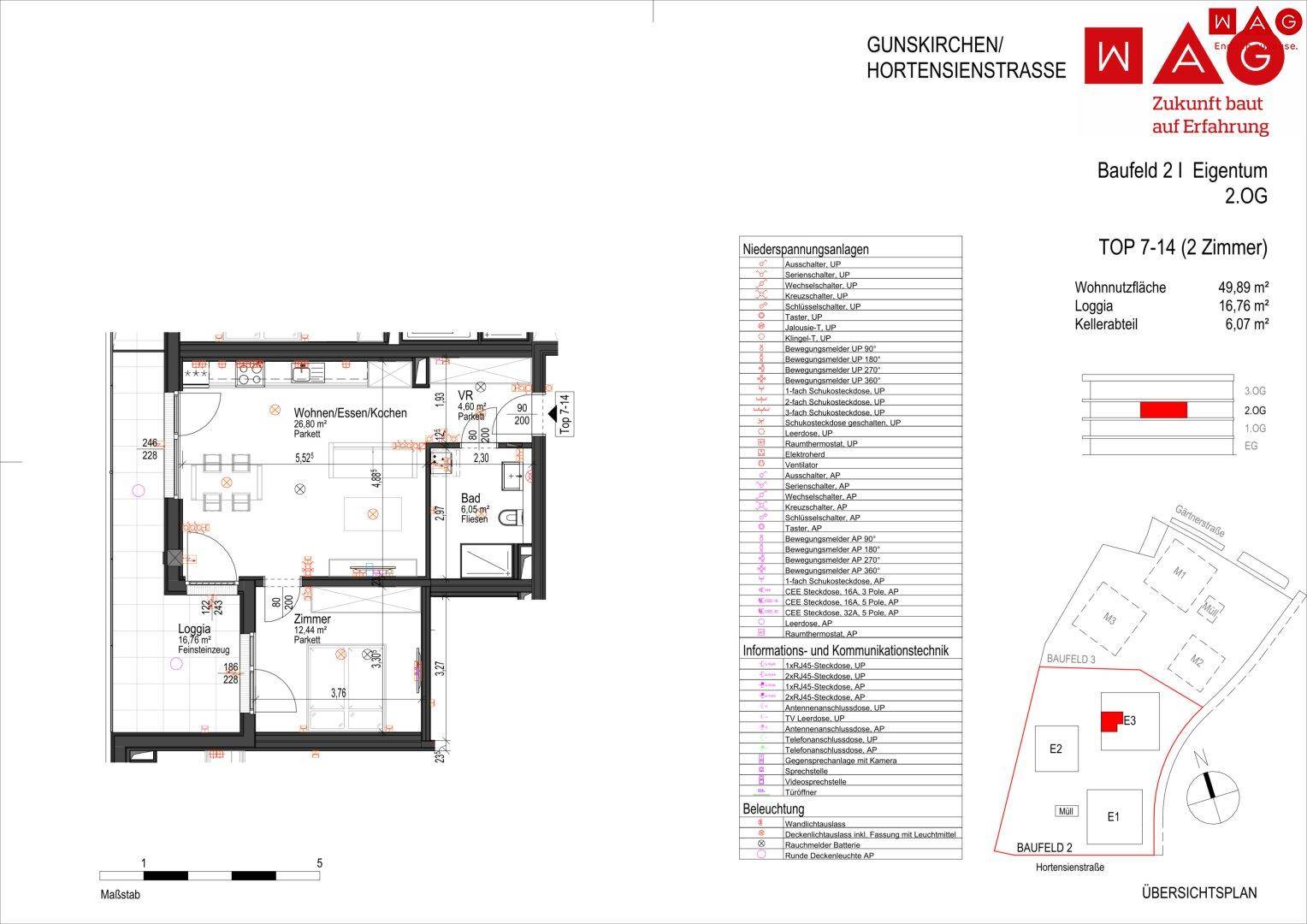 Wohnungsplan