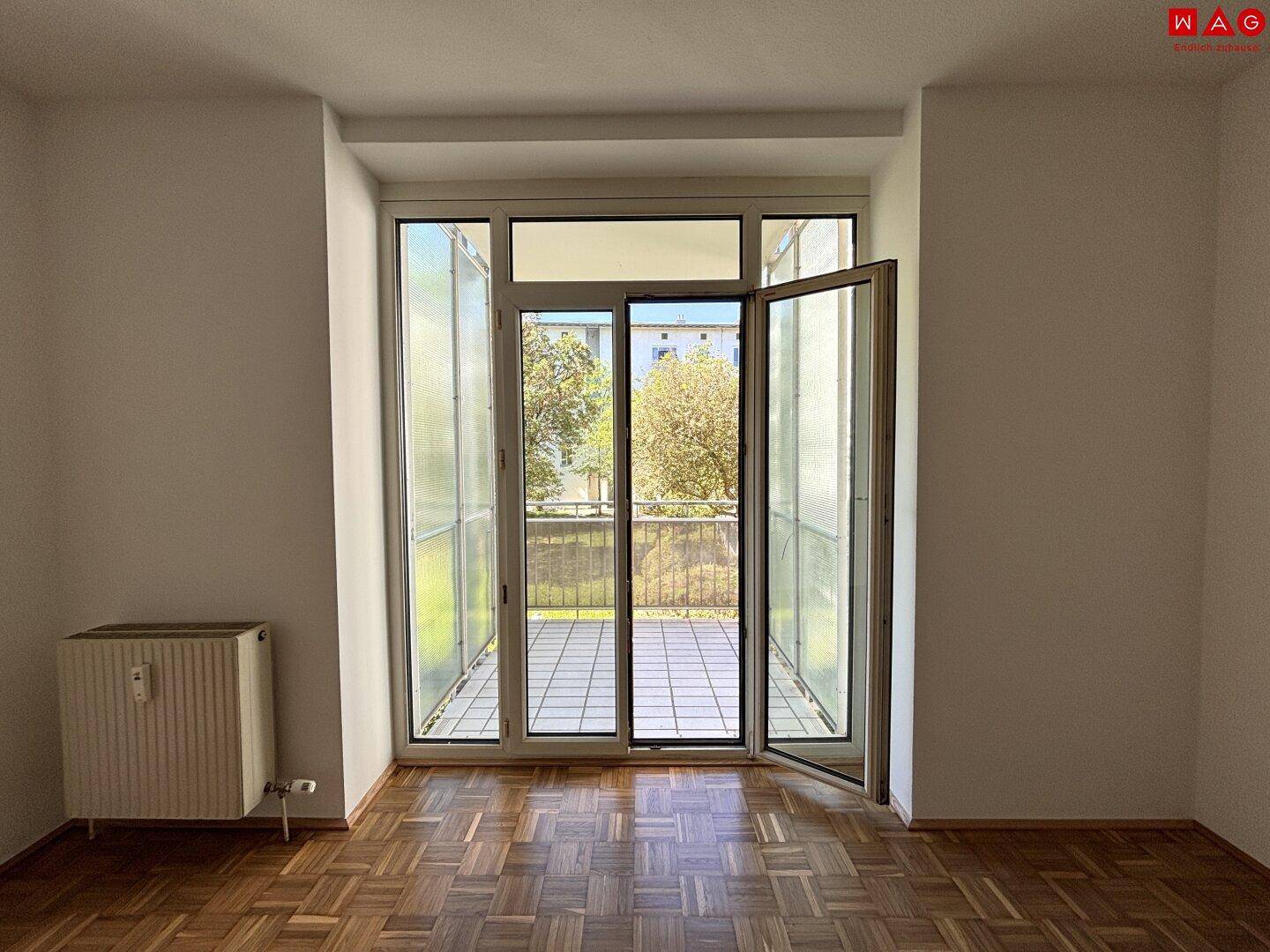 Gut aufgeteilte 2-Raum Wohnung in Linz/Ebelsberg mit Balkon und Parkplatz! Bezug AB SOFORT! - Ansicht 6