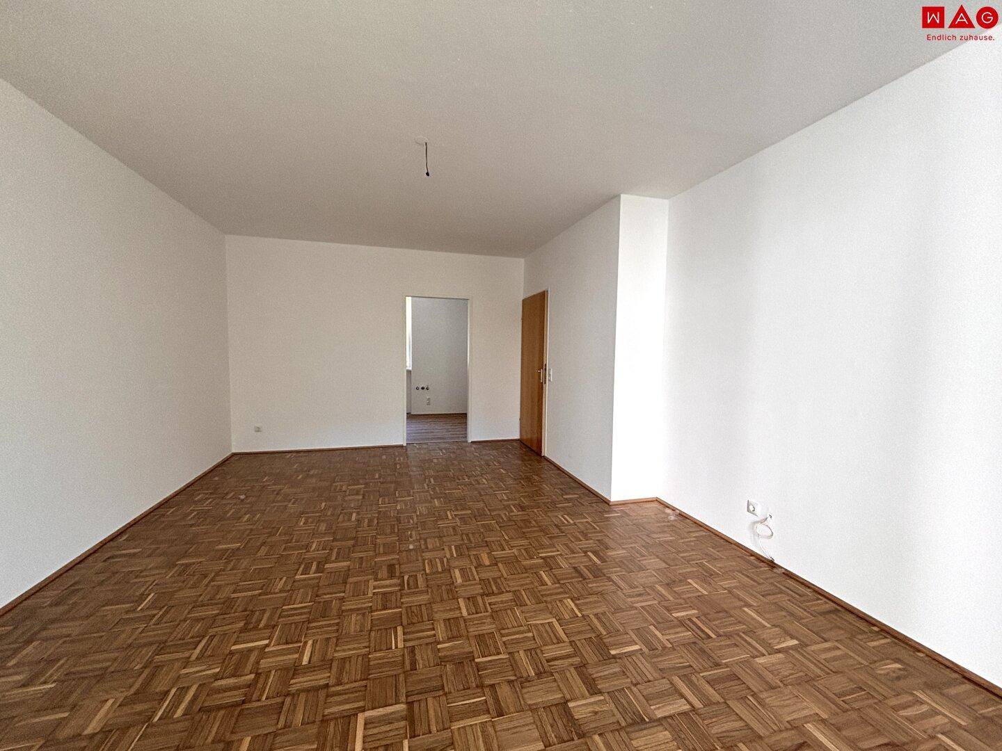 Gut aufgeteilte 2-Raum Wohnung in Linz/Ebelsberg mit Balkon und Parkplatz! Bezug AB SOFORT! - Ansicht 4