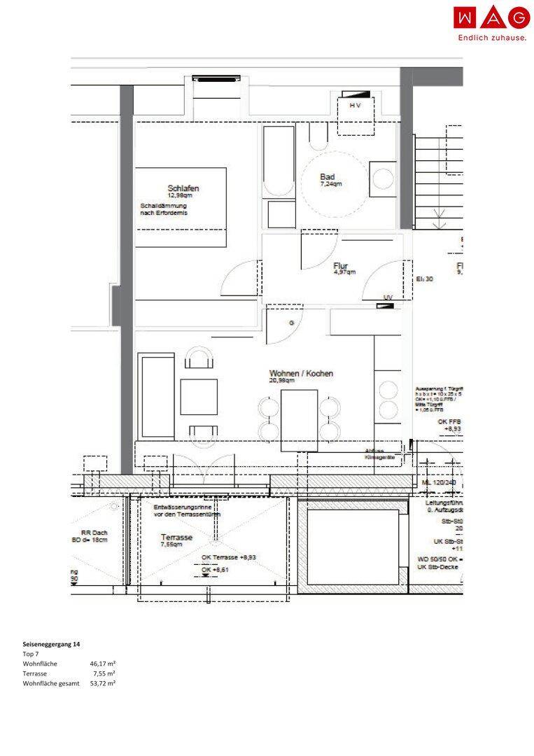Apartment in Linz, Bulgariplatz - Ansicht 5